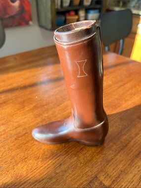 Vintage Genuine Cordovan Leather by "Loyal" Mini Boot, Circa 1950s